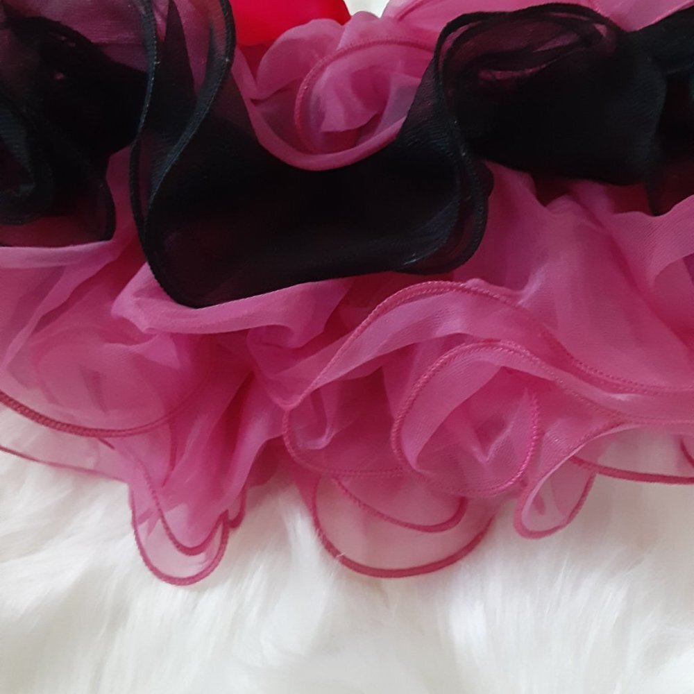 Zebra Print Diva Tutu Skirt Size 3/4T - Picture 4 of 4